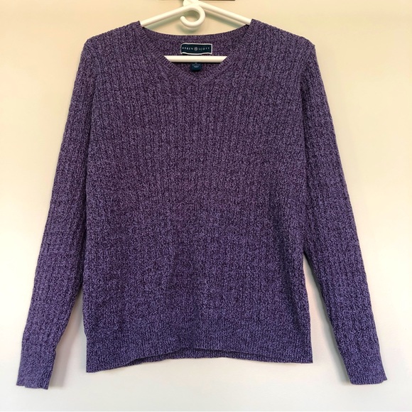 Karen Scott knit sweater - Picture 1 of 3